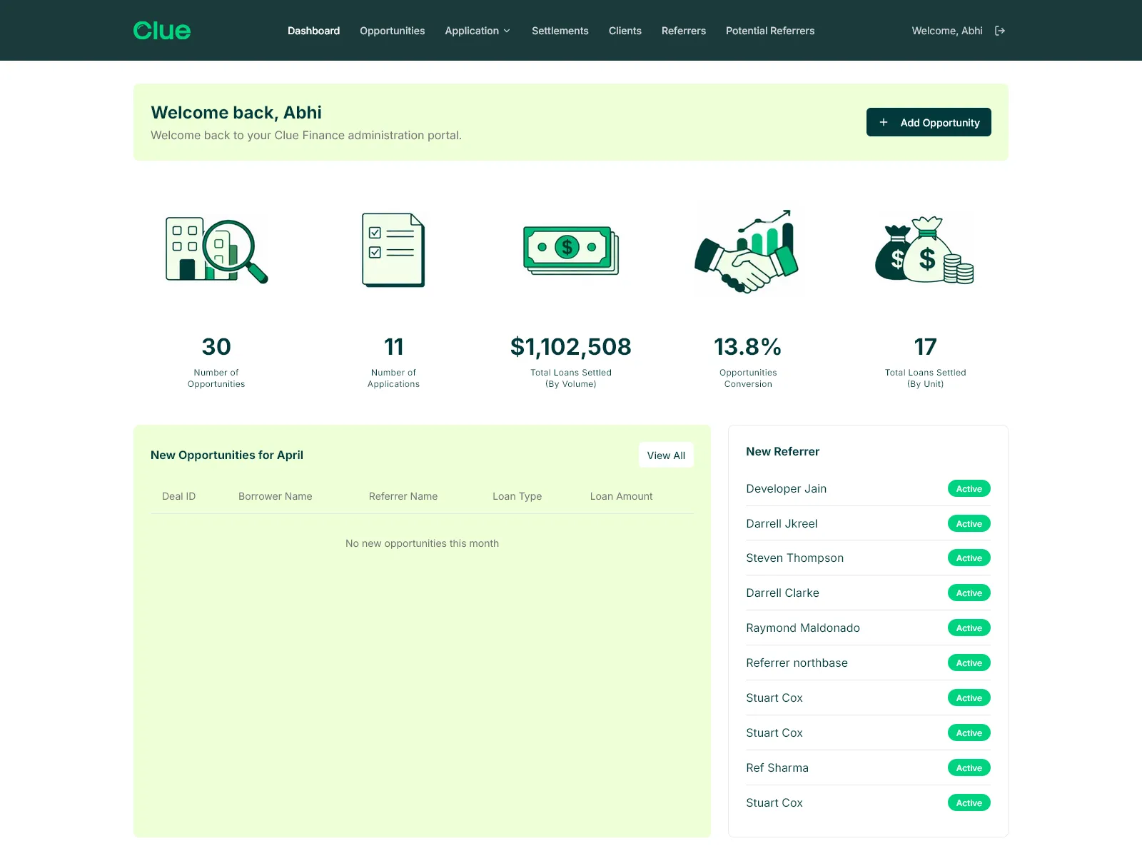 Clue Finance - Multi-Tenant Loan Management Platform